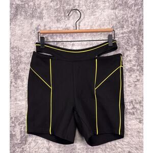 New I.AM.GIA Bike Shorts Small Womens Luna Hip Cutout Mid Rise 5.5"